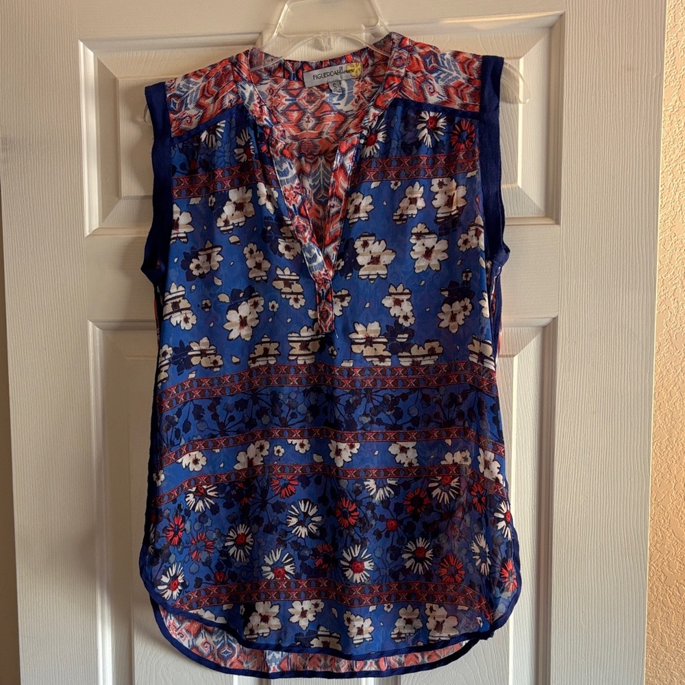 🆕 Anthropologie Floral Print Blouse